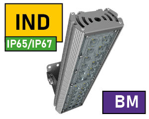 Промышленные светодиодные светильники IP65/IP67 серии "BM"
